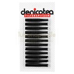 Porttigaret Denicotea Black pentru tigari de dimensiune standard cu filtru inclus si mustiuc din plastic